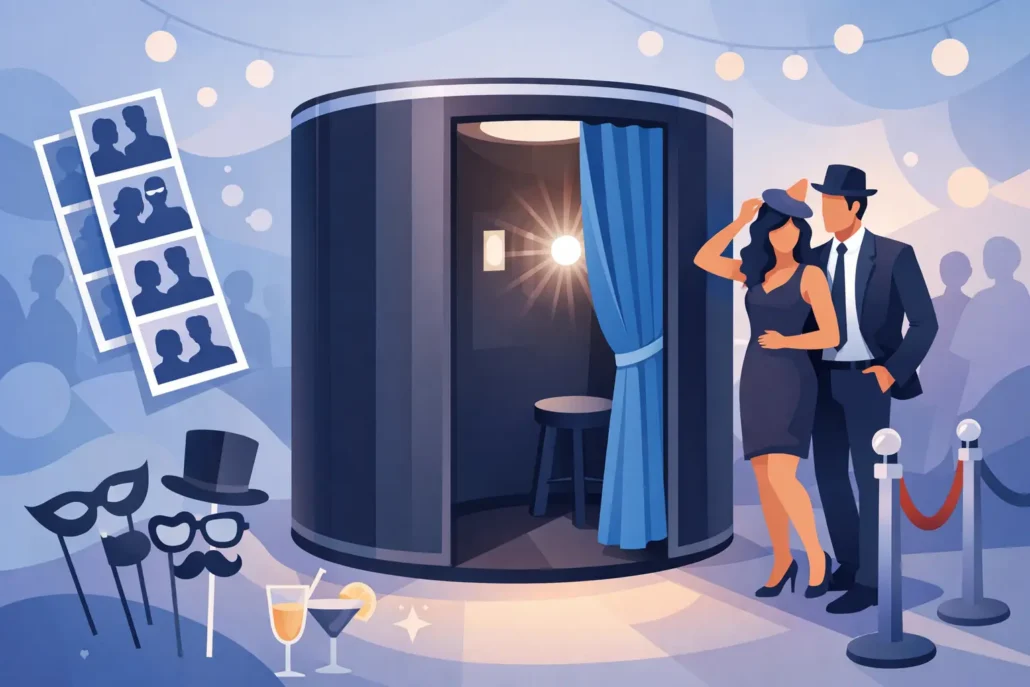 Enclosed Photo Booth Hire for Standout Events