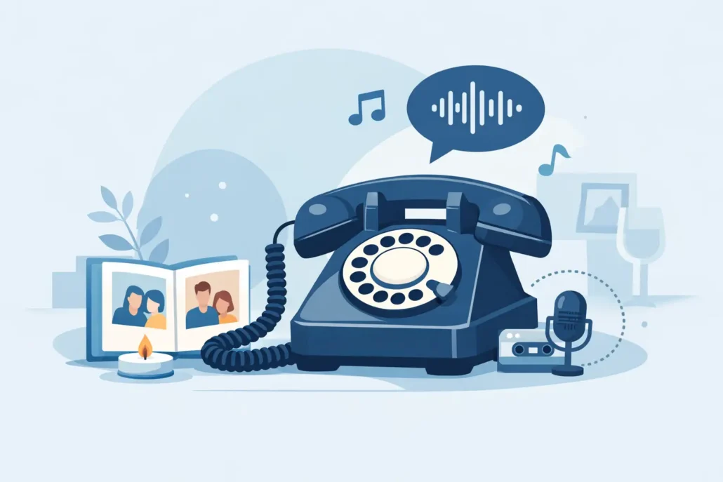 Why an Audio Guest Book Phone Works